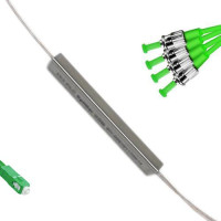 1x4 Mini-Module PLC Splitter SC/APC to ST/APC 9/125 Singlemode