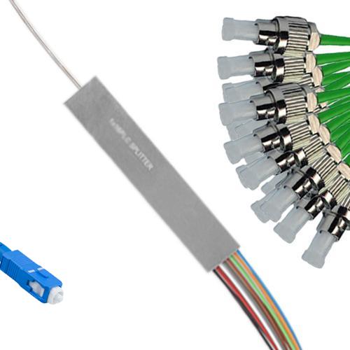 1x16 Mini-Module PLC Splitter SC/UPC to FC/APC 9/125 Singlemode