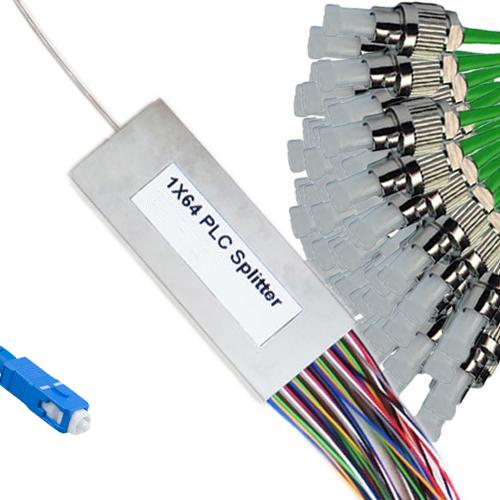 1x64 Mini-Module PLC Splitter SC/UPC to FC/APC 9/125 Singlemode