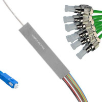 1x8 Mini-Module PLC Splitter SC/UPC to FC/APC 9/125 Singlemode