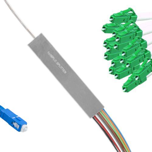 1x16 Mini-Module PLC Splitter SC/UPC to LC/APC 9/125 Singlemode