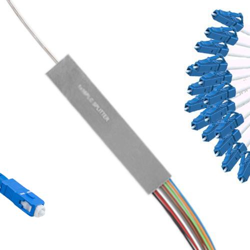 1x16 Mini-Module PLC Splitter SC/UPC to LC/UPC 9/125 Singlemode