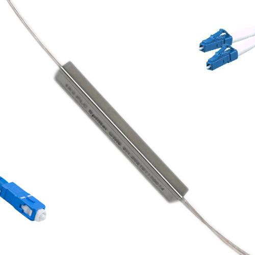 1x2 Mini-Module PLC Splitter SC/UPC to LC/UPC 9/125 Singlemode