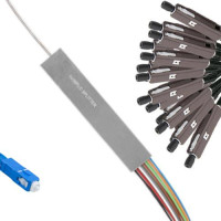 1x16 Mini-Module PLC Splitter SC/UPC to MU/UPC 9/125 Singlemode