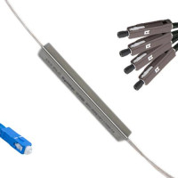 1x4 Mini-Module PLC Splitter SC/UPC to MU/UPC 9/125 Singlemode