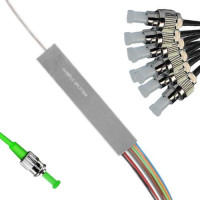 1x8 Mini-Module PLC Splitter ST/APC to FC/UPC 9/125 Singlemode