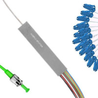 1x16 Mini-Module PLC Splitter ST/APC to LC/UPC 9/125 Singlemode