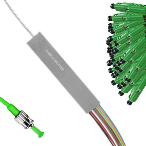 1x32 Mini-Module PLC Splitter ST/APC to MU/APC 9/125 Singlemode