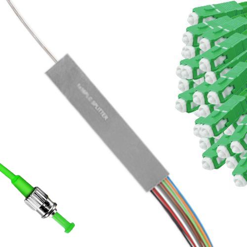 1x32 Mini-Module PLC Splitter ST/APC to SC/APC 9/125 Singlemode