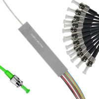 1x16 Mini-Module PLC Splitter ST/APC to ST/UPC 9/125 Singlemode