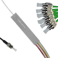 1x8 Mini-Module PLC Splitter ST/UPC to FC/APC 9/125 Singlemode