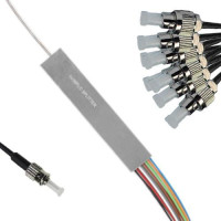 1x8 Mini-Module PLC Splitter ST/UPC to FC/UPC 9/125 Singlemode