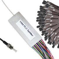 1x64 Mini-Module PLC Splitter ST/UPC to MU/UPC 9/125 Singlemode