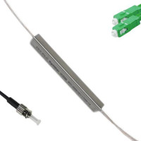 1x2 Mini-Module PLC Splitter ST/UPC to SC/APC 9/125 Singlemode