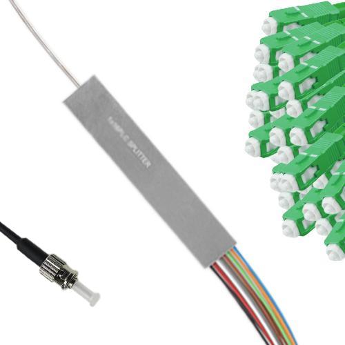 1x32 Mini-Module PLC Splitter ST/UPC to SC/APC 9/125 Singlemode