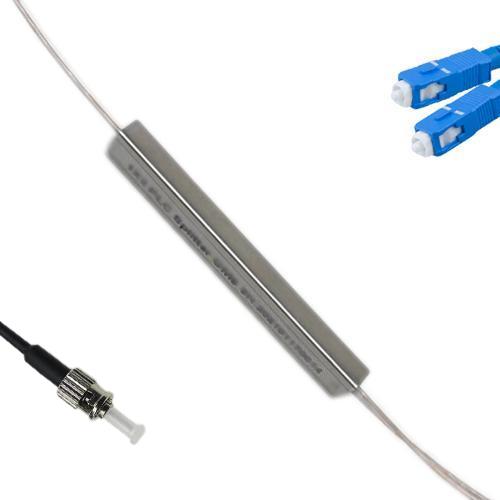 1x2 Mini-Module PLC Splitter ST/UPC to SC/UPC 9/125 Singlemode