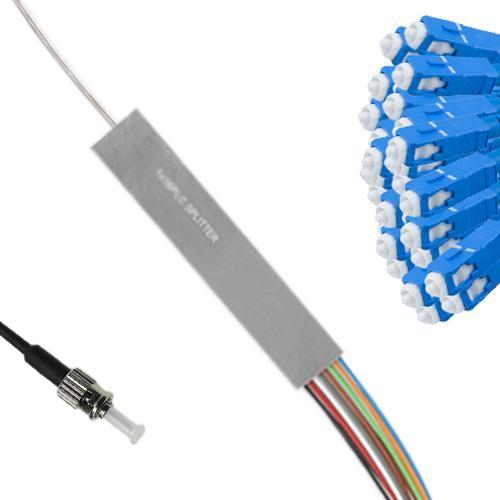 1x32 Mini-Module PLC Splitter ST/UPC to SC/UPC 9/125 Singlemode