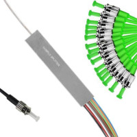 1x16 Mini-Module PLC Splitter ST/UPC to ST/APC 9/125 Singlemode