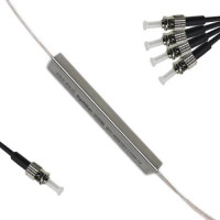 1x4 Mini-Module PLC Splitter ST/UPC to ST/UPC 9/125 Singlemode