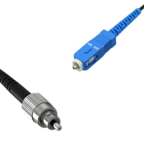 Plastic POF PMMA FC/UPC to SC/UPC 1000um Simplex Patch Cord