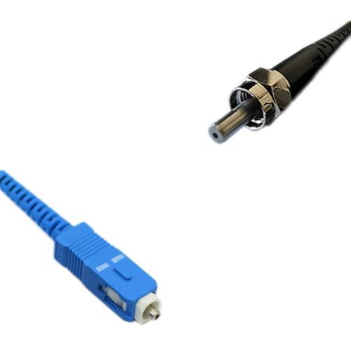 Plastic POF PMMA SC/UPC to SMA905/UPC 1000um Simplex Patch Cord