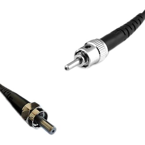 Plastic POF PMMA SMA905/UPC to ST/UPC 1000um Simplex Patch Cord