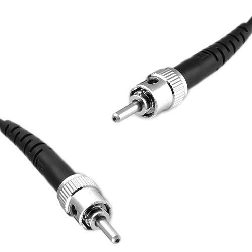 Plastic POF PMMA ST/UPC to ST/UPC 1000um Simplex Patch Cord