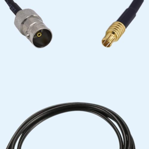 75 Ohm BNC Female to MCX Male RG174 RF Cable Assembly