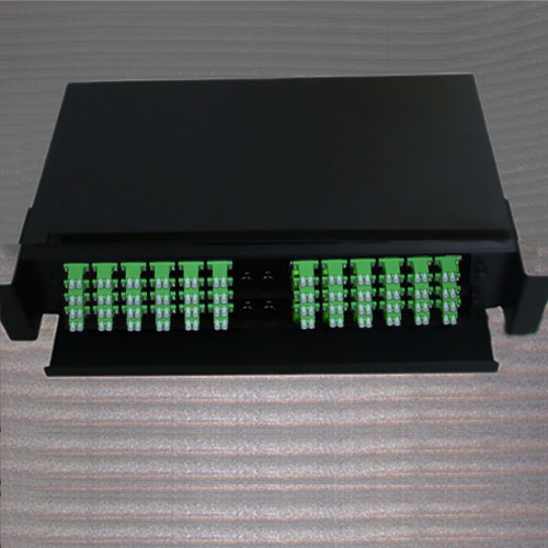 19inch 2U Rack Mount Patch Panel 48 Port 9/125 SM Duplex LC/APC