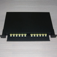 19inch 1U Rack Mount Patch Panel 12 Port OM2 50/125 MM Duplex LC/UPC