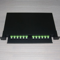 19inch 1U Rack Mount Patch Panel 12 Port OM5 50/125 MM Duplex LC/UPC