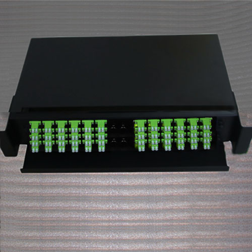 19inch 2U Rack Mount Patch Panel 48 Port OM5 50/125 MM Duplex LC/UPC