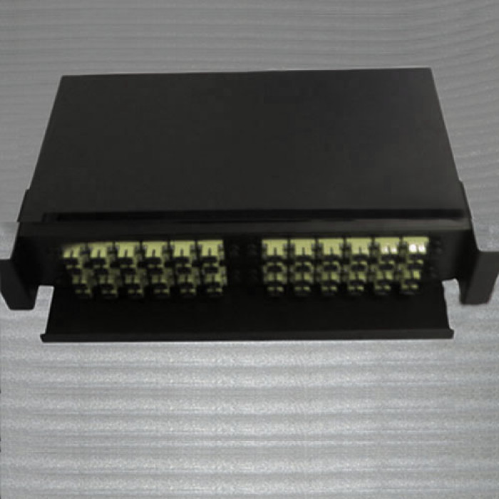 19inch 2U Rack Mount Patch Panel 48 Port 62.5/125 MM Simplex SC/UPC