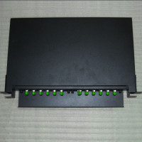 19inch 1U Rack Mount Patch Panel 24 Port 9/125 SM Simplex ST/APC