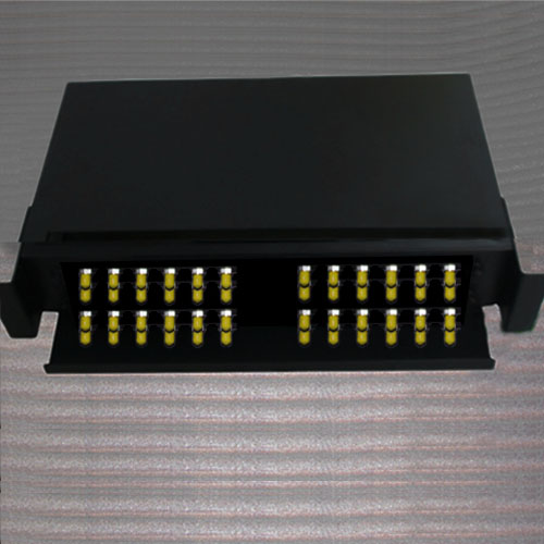 19inch 2U Rack Mount Patch Panel 48 Port 9/125 SM Simplex ST/UPC