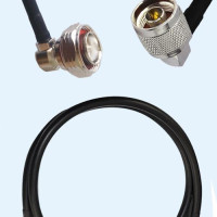 7/16 DIN Male Right Angle to N Male Right Angle RG223 RF RF Cable