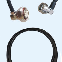 7/16 DIN Male Right Angle to QN Male Right Angle RG223 RF RF Cable