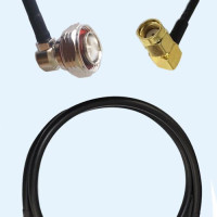 7/16 DIN Male Right Angle to RP SMA Male Right Angle RG223 RF RF Cable