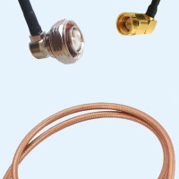 7/16 DIN Male Right Angle to SMA Male Right Angle RG400 RF RF Cable