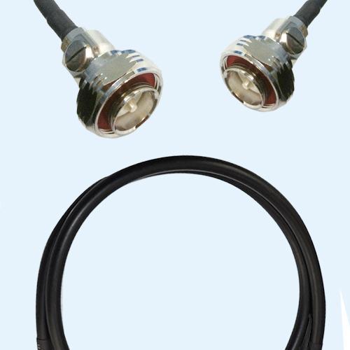 7/16 DIN Male to 7/16 DIN Male RG223 RF Cable Assembly