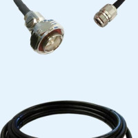 7/16 DIN Male to N Female LMR400 RF Cable Assembly
