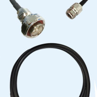 7/16 DIN Male to N Female RG223 RF Cable Assembly