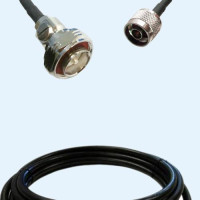 7/16 DIN Male to N Male LMR400 RF Cable Assembly