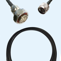 7/16 DIN Male to N Male RG223 RF Cable Assembly