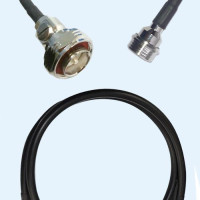 7/16 DIN Male to QN Male RG223 RF Cable Assembly