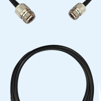 N Female to N Female LMR195 RF Cable Assembly