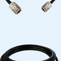 N Female to N Female LMR400 RF Cable Assembly
