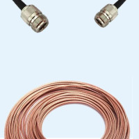N Female to N Female RG188 RF Cable Assembly