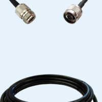 N Female to N Male LMR400 RF Cable Assembly