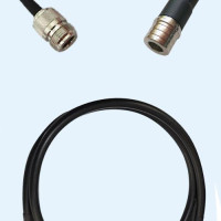 N Female to QMA Male LMR195 RF Cable Assembly